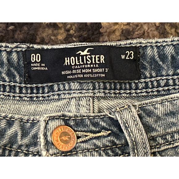 Hollister High Rise Mom Shorts 3" - Picture 6 of 6